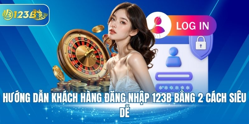 Hướng dẫn khách hàng đăng nhập 123B bằng 2 cách siêu dễ
